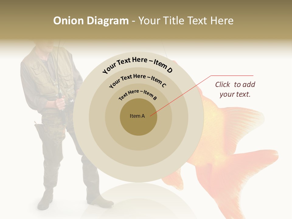 Fish Happy Hunting PowerPoint Template