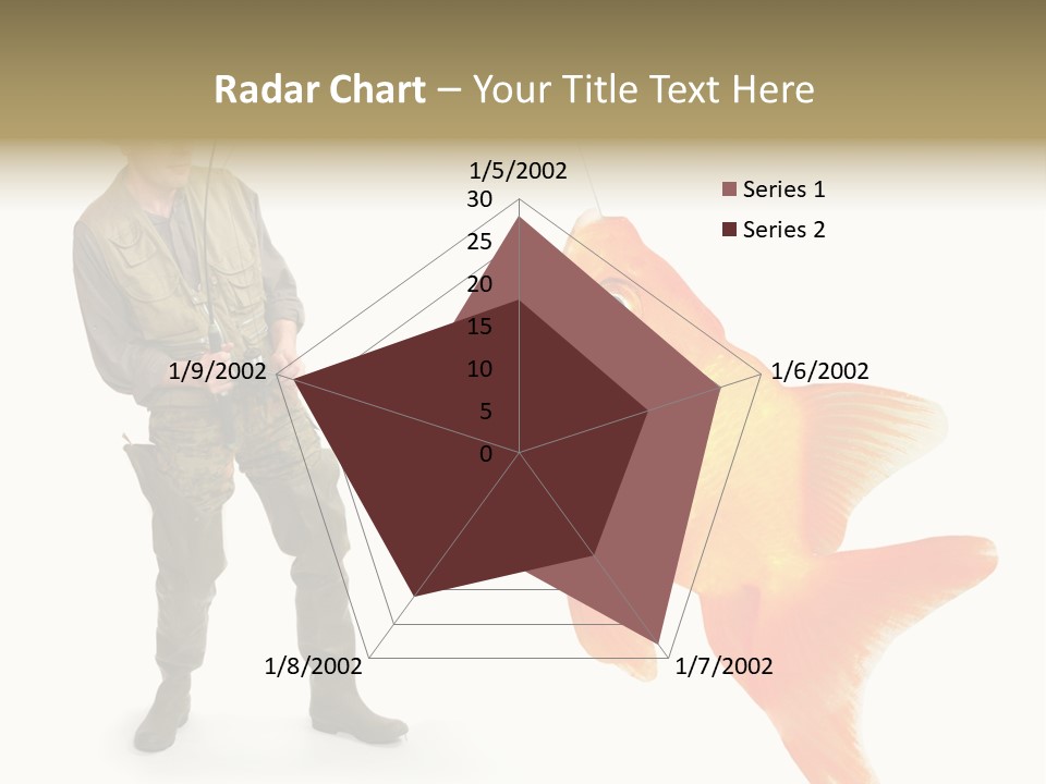 Fish Happy Hunting PowerPoint Template