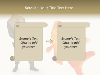 Fish Happy Hunting PowerPoint Template