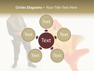 Fish Happy Hunting PowerPoint Template