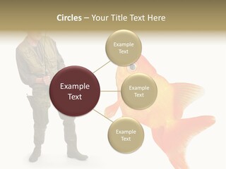 Fish Happy Hunting PowerPoint Template