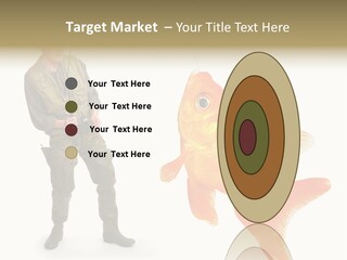 Fish Happy Hunting PowerPoint Template