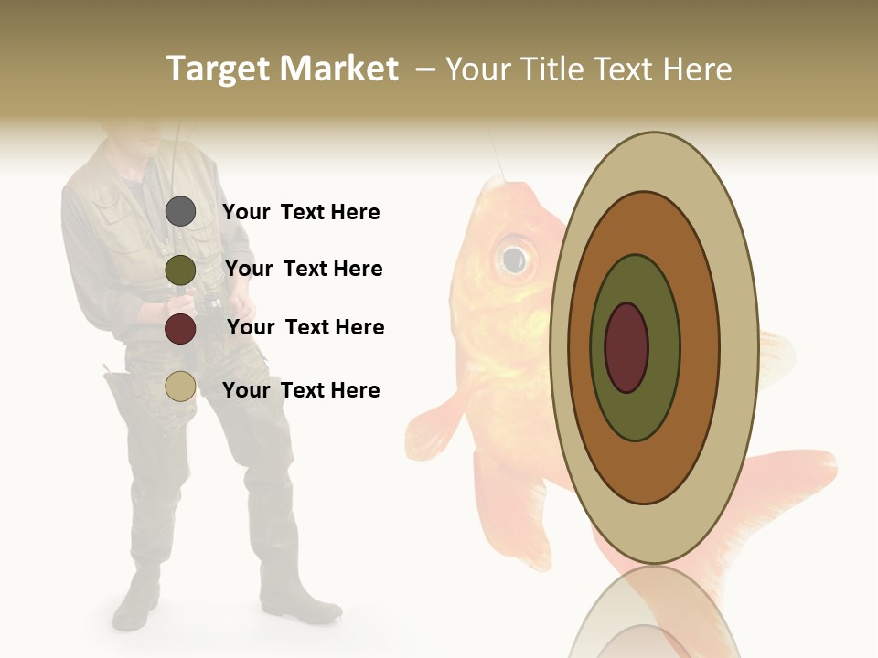 Fish Happy Hunting PowerPoint Template