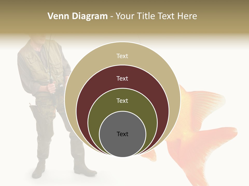 Fish Happy Hunting PowerPoint Template