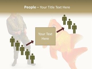 Fish Happy Hunting PowerPoint Template