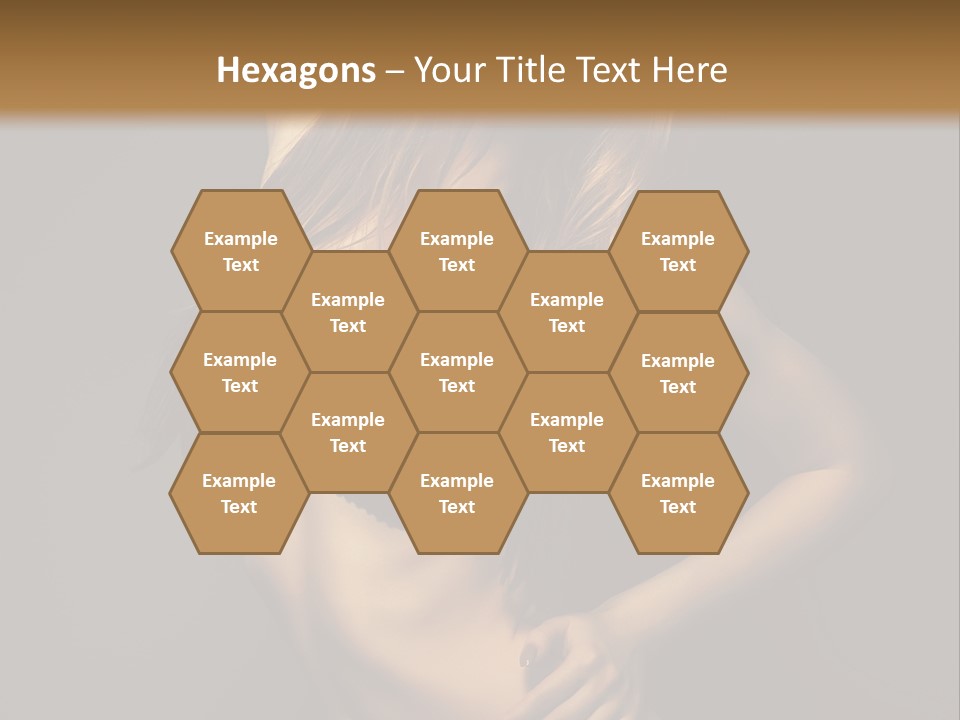 Glamour Female Sensuality PowerPoint Template