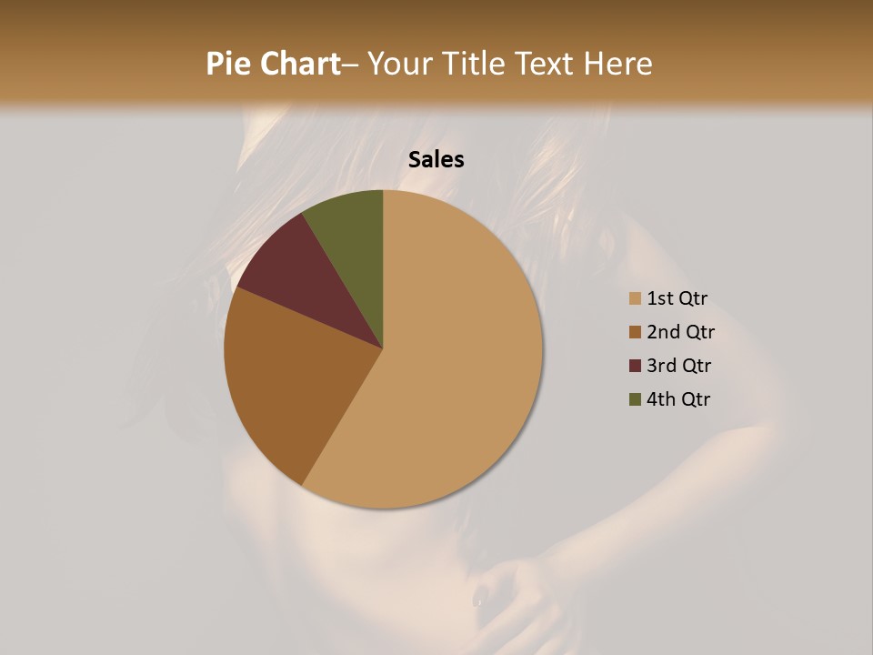 Glamour Female Sensuality PowerPoint Template