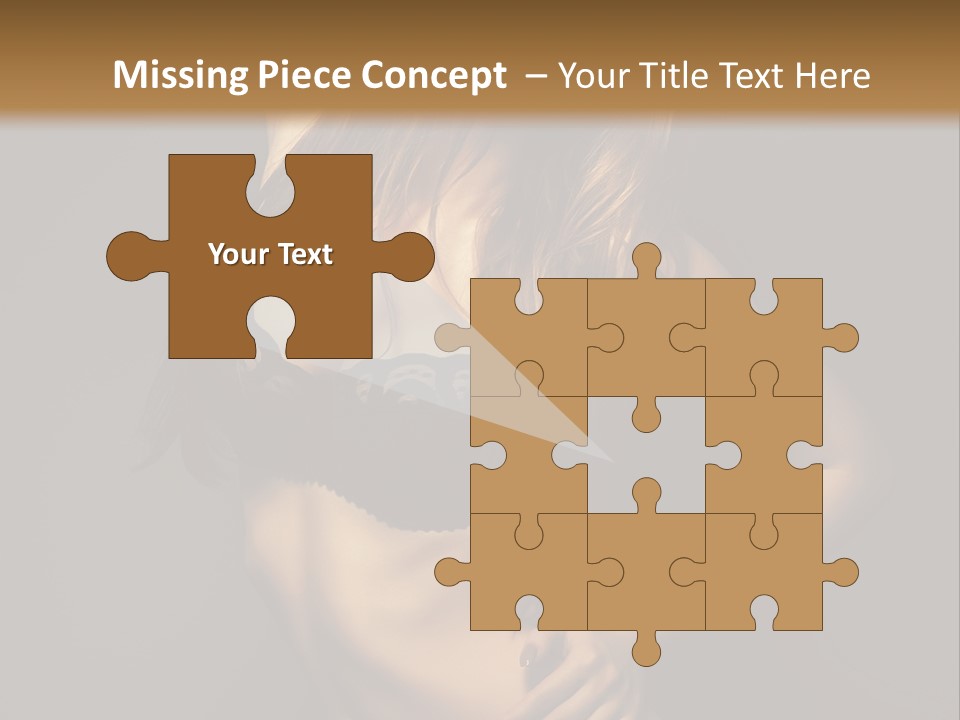 Glamour Female Sensuality PowerPoint Template