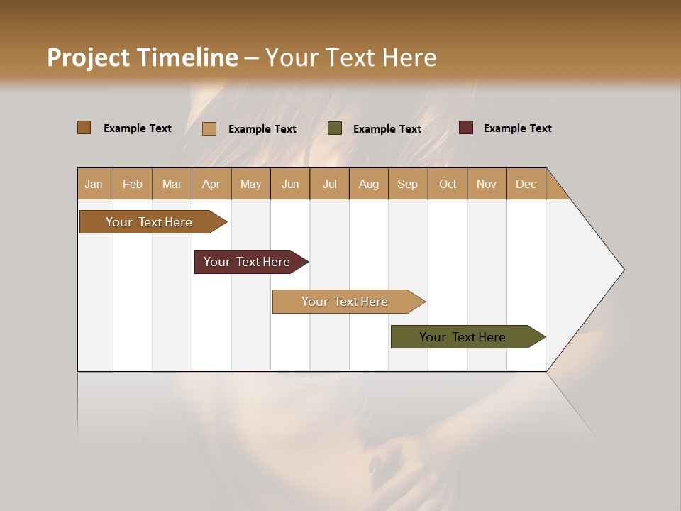 Glamour Female Sensuality PowerPoint Template