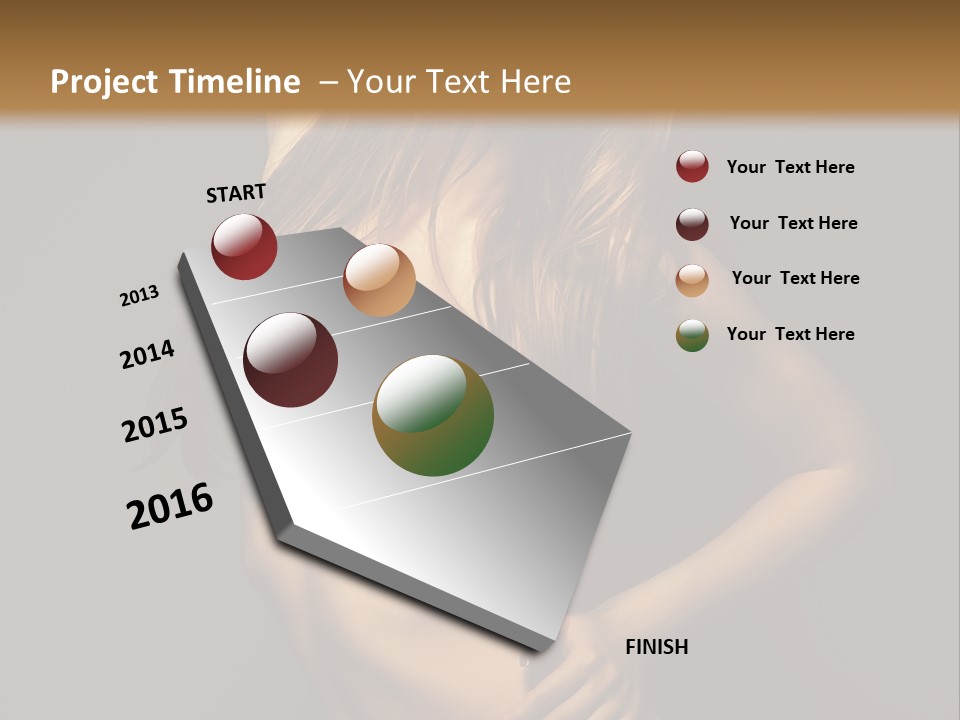 Glamour Female Sensuality PowerPoint Template