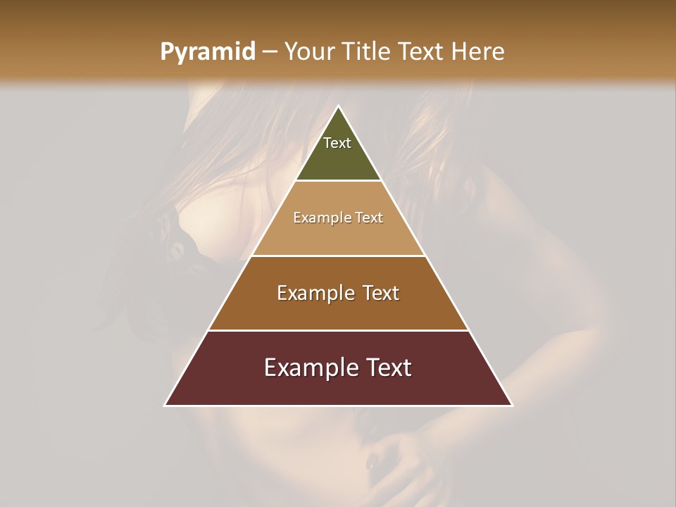 Glamour Female Sensuality PowerPoint Template