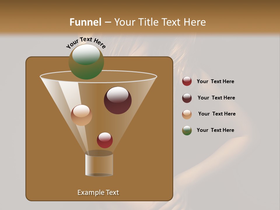 Glamour Female Sensuality PowerPoint Template