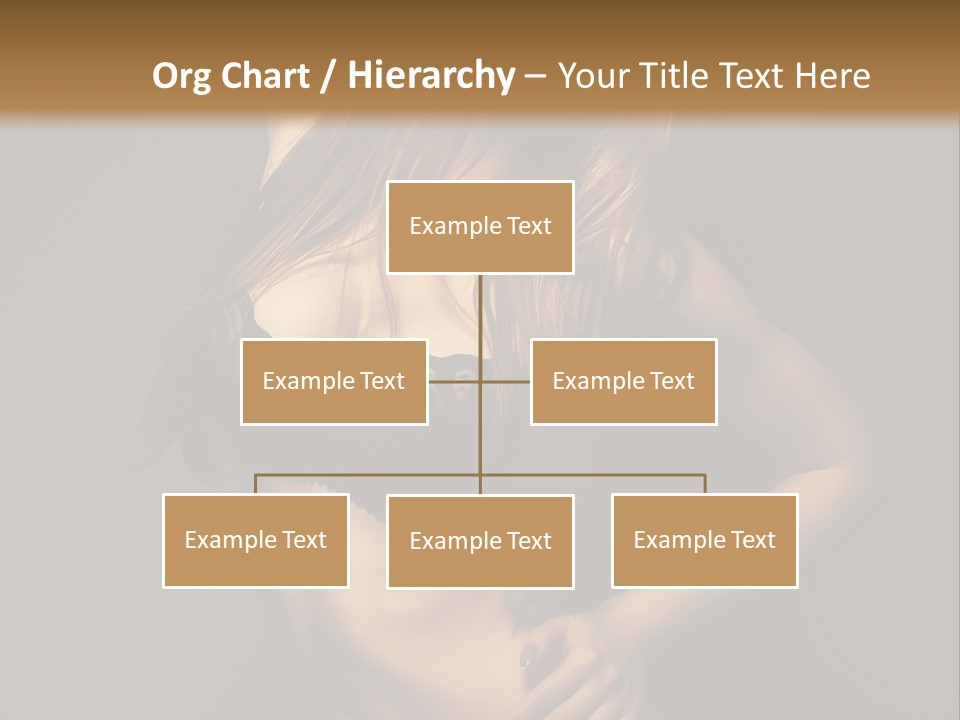 Glamour Female Sensuality PowerPoint Template