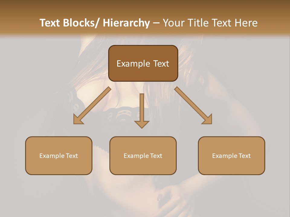 Glamour Female Sensuality PowerPoint Template