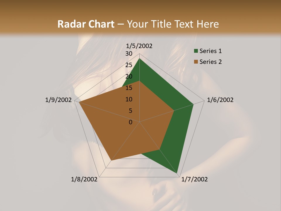 Glamour Female Sensuality PowerPoint Template