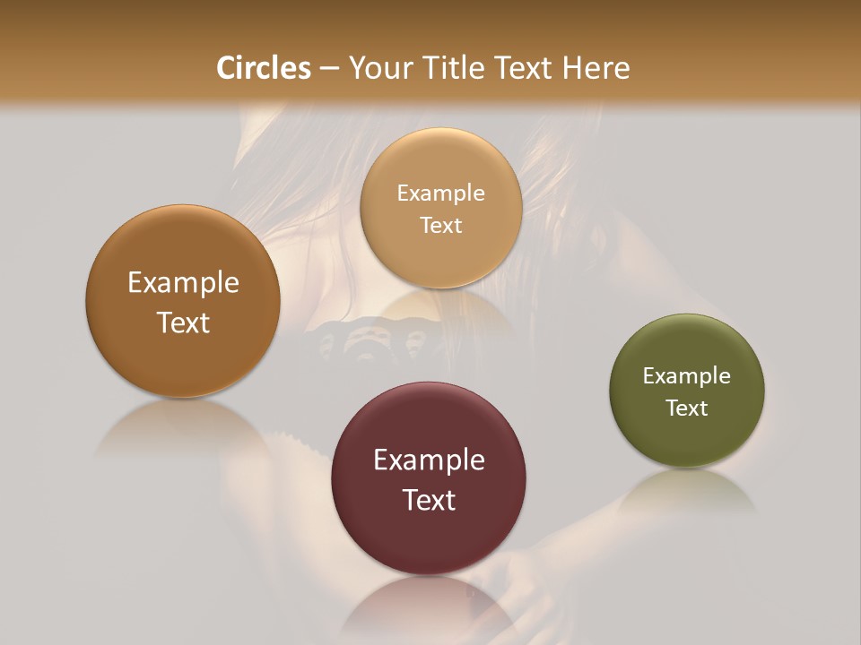 Glamour Female Sensuality PowerPoint Template