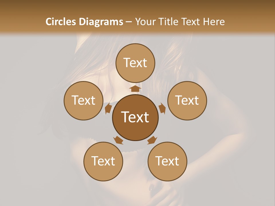 Glamour Female Sensuality PowerPoint Template