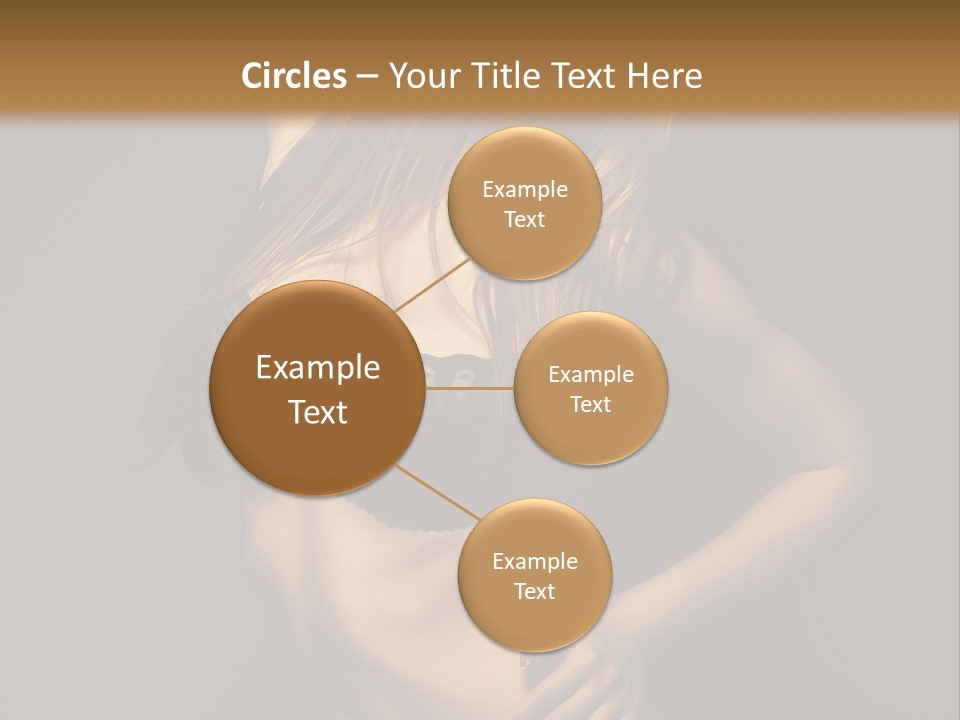 Glamour Female Sensuality PowerPoint Template