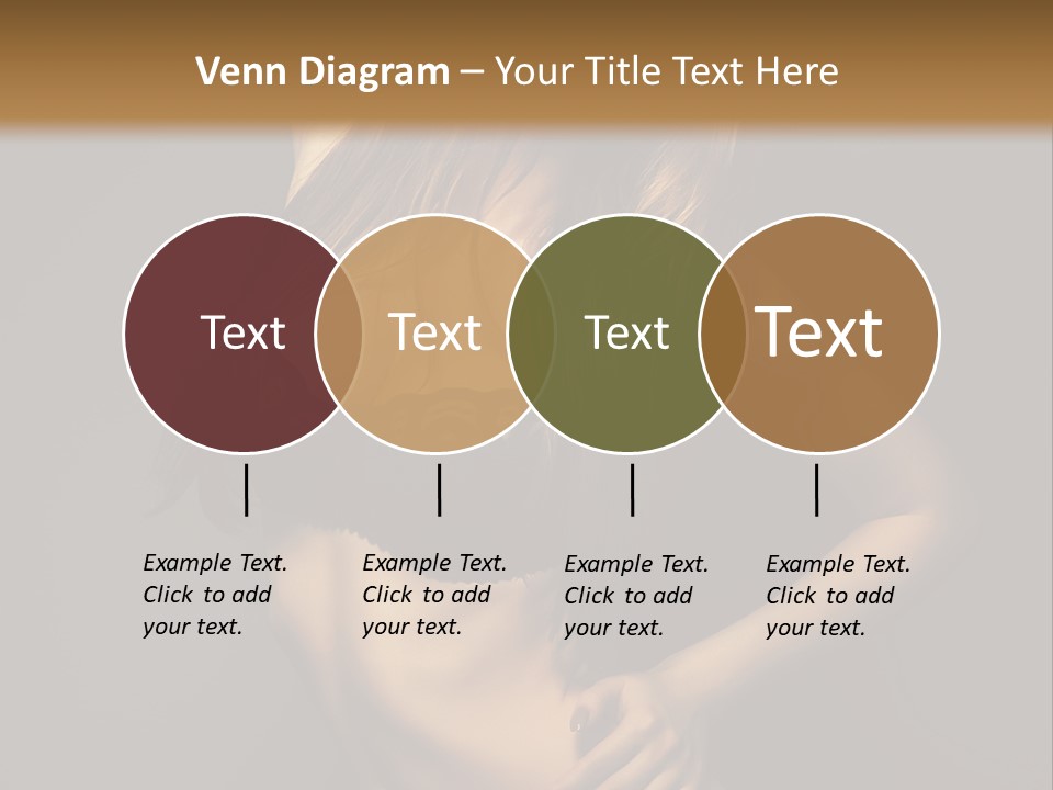 Glamour Female Sensuality PowerPoint Template