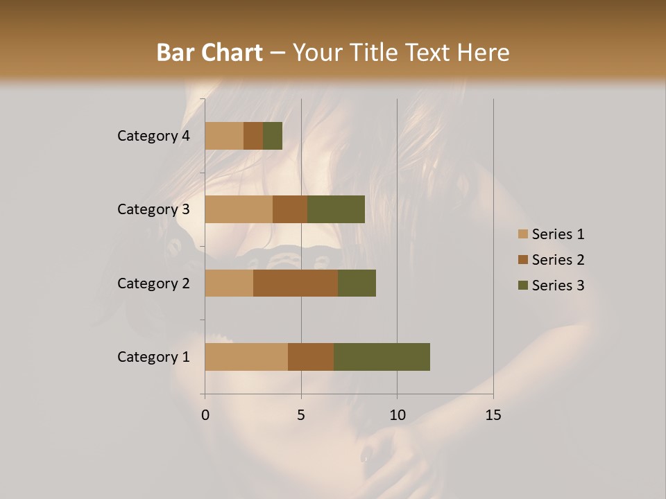 Glamour Female Sensuality PowerPoint Template