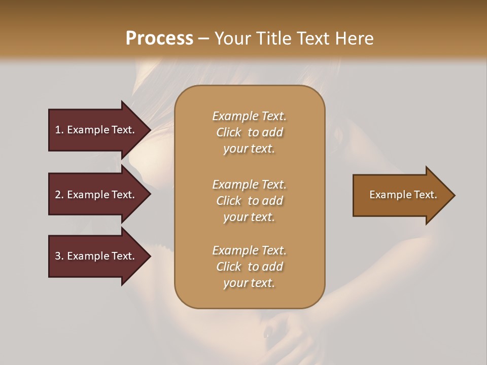 Glamour Female Sensuality PowerPoint Template