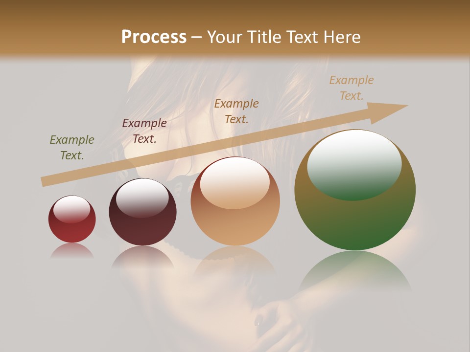 Glamour Female Sensuality PowerPoint Template