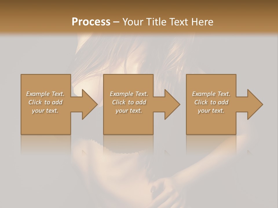 Glamour Female Sensuality PowerPoint Template