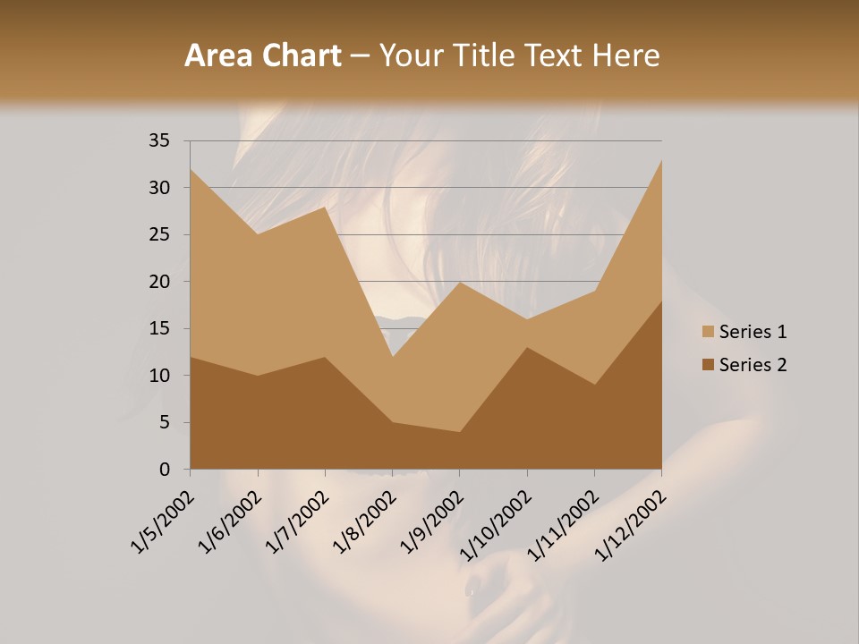 Glamour Female Sensuality PowerPoint Template