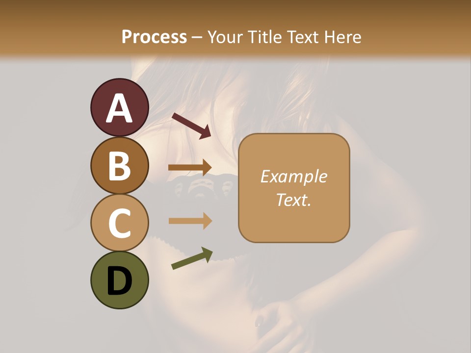 Glamour Female Sensuality PowerPoint Template