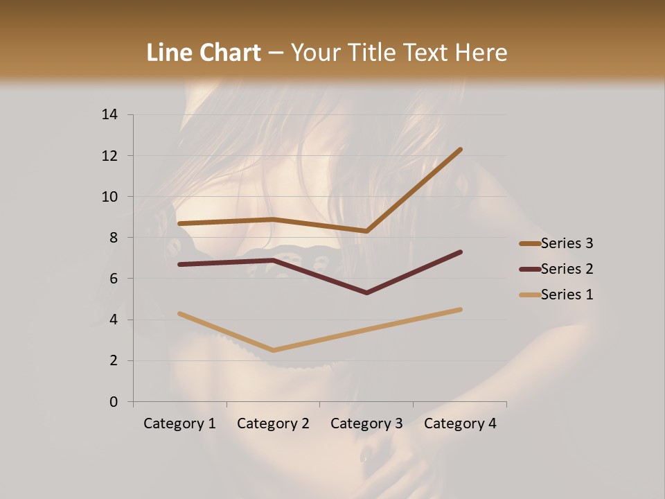 Glamour Female Sensuality PowerPoint Template