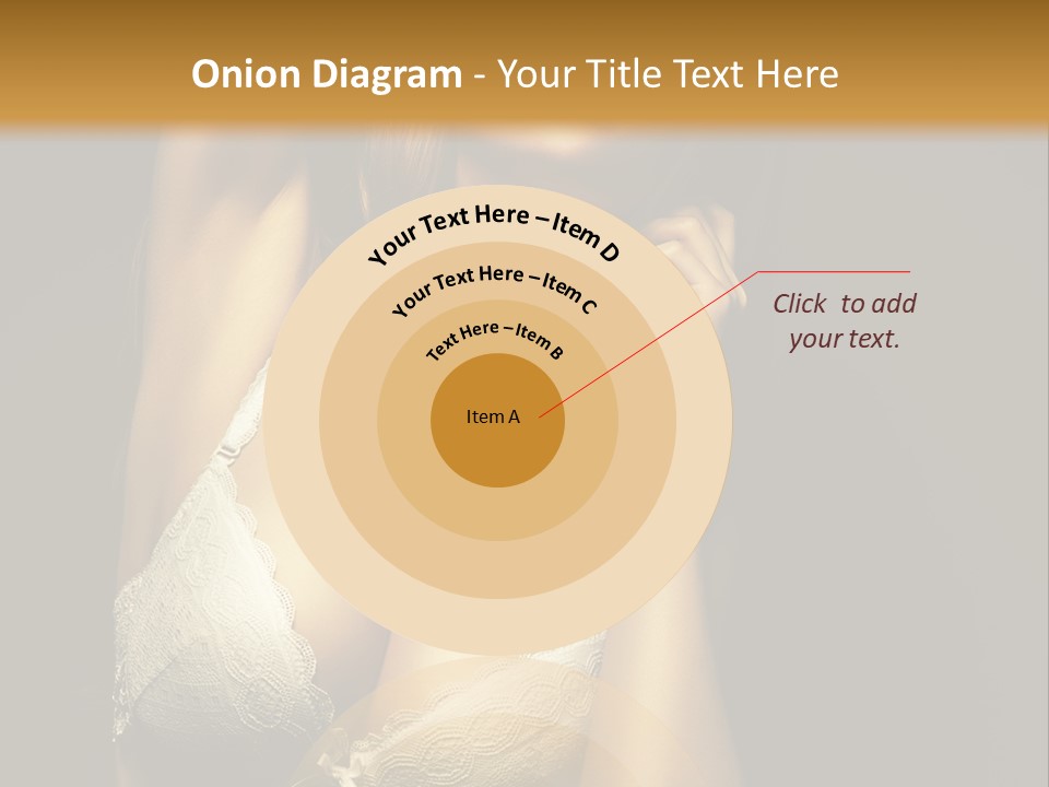 Human Posing Glamour PowerPoint Template