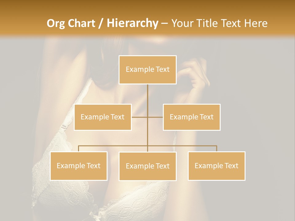 Human Posing Glamour PowerPoint Template