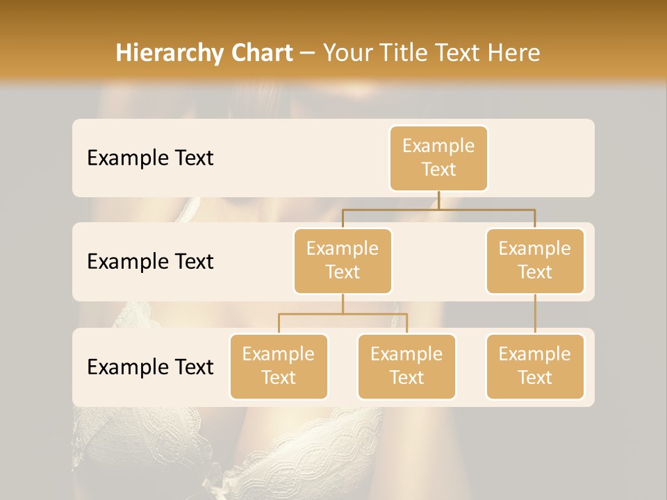 Human Posing Glamour PowerPoint Template