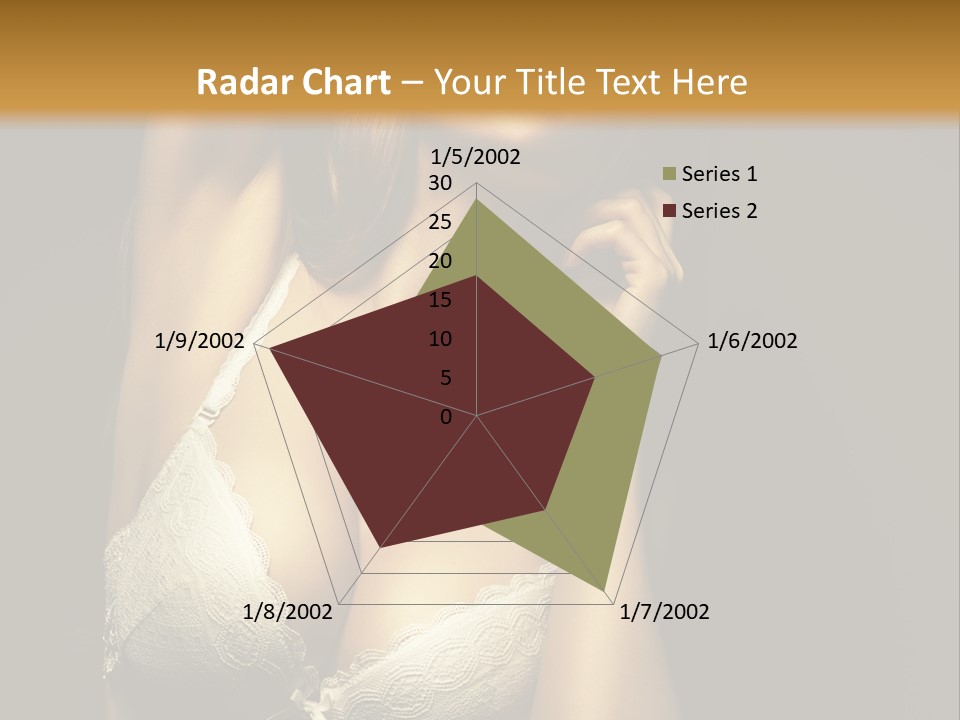Human Posing Glamour PowerPoint Template