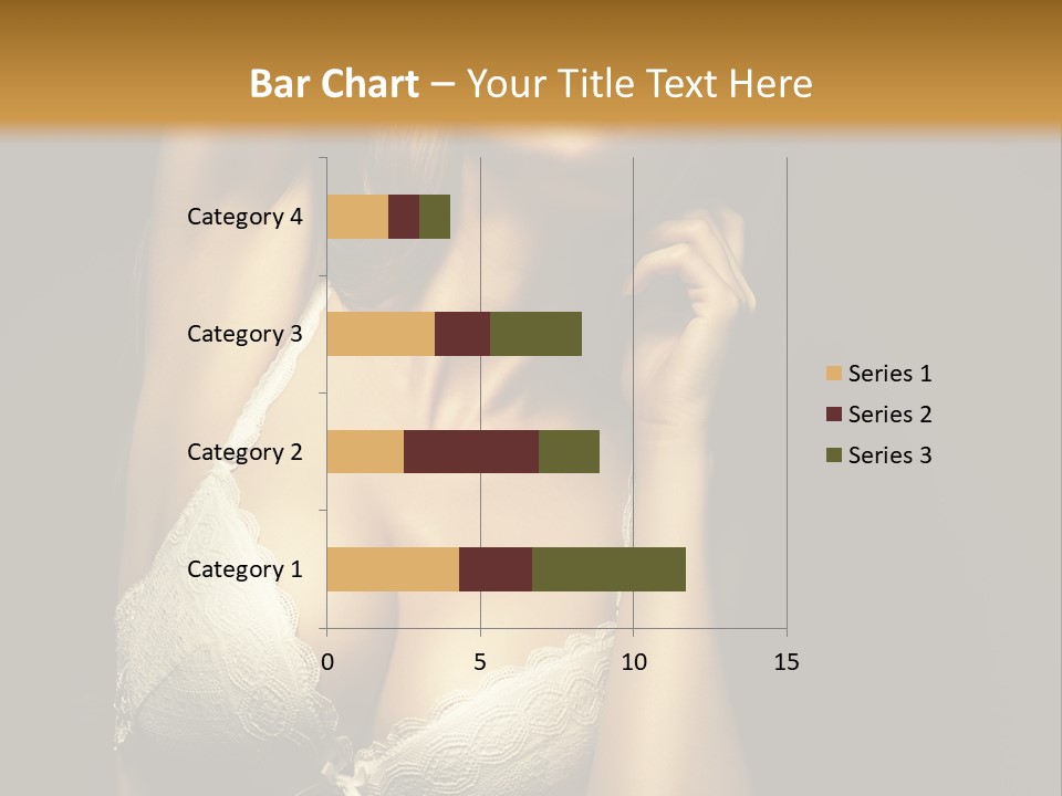 Human Posing Glamour PowerPoint Template