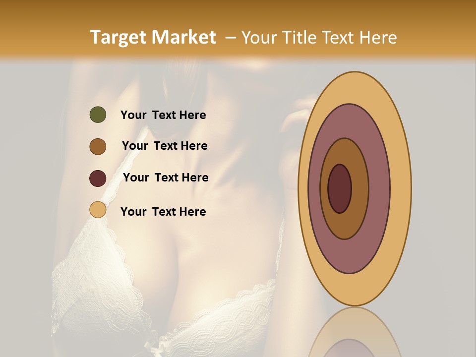 Human Posing Glamour PowerPoint Template