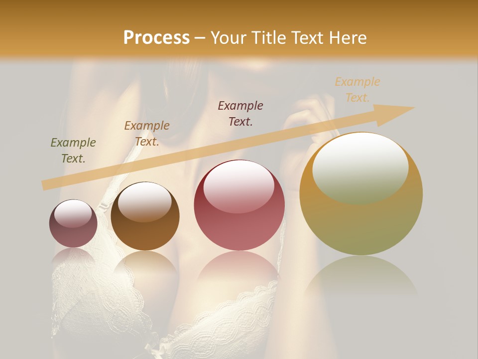 Human Posing Glamour PowerPoint Template