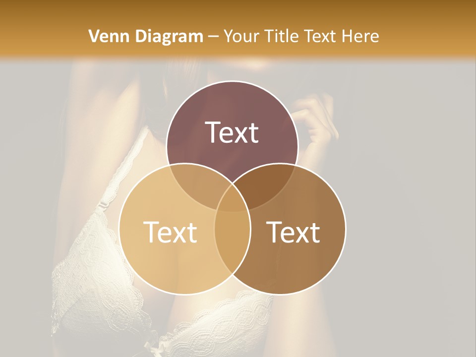 Human Posing Glamour PowerPoint Template