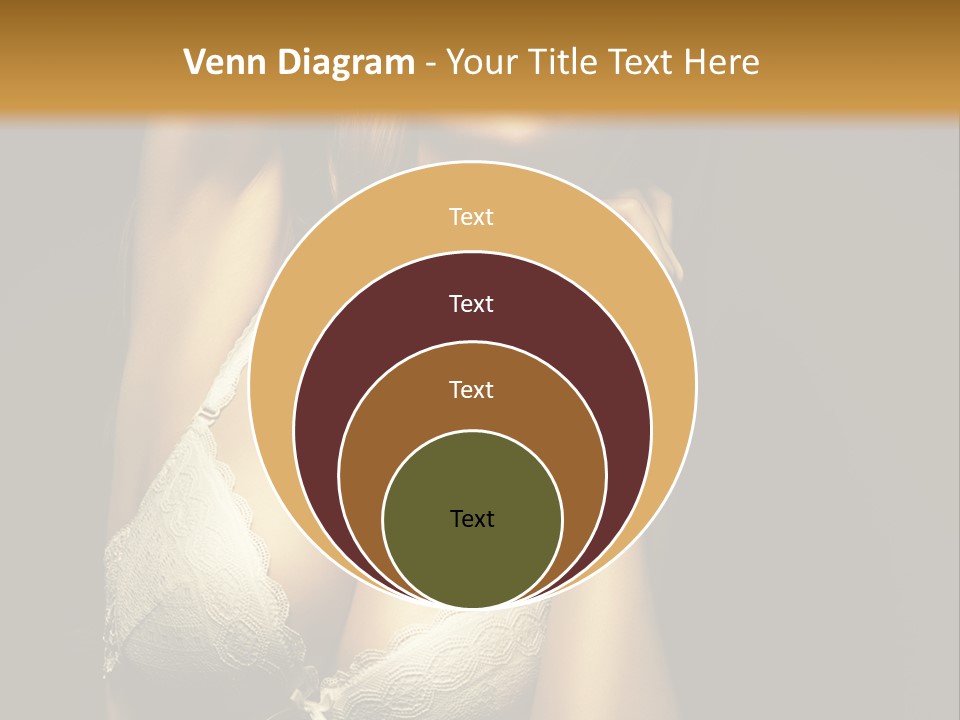 Human Posing Glamour PowerPoint Template