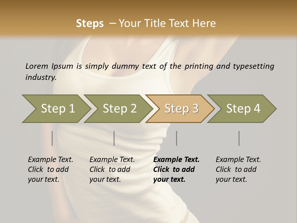 Glamour Fashion Lingerie PowerPoint Template
