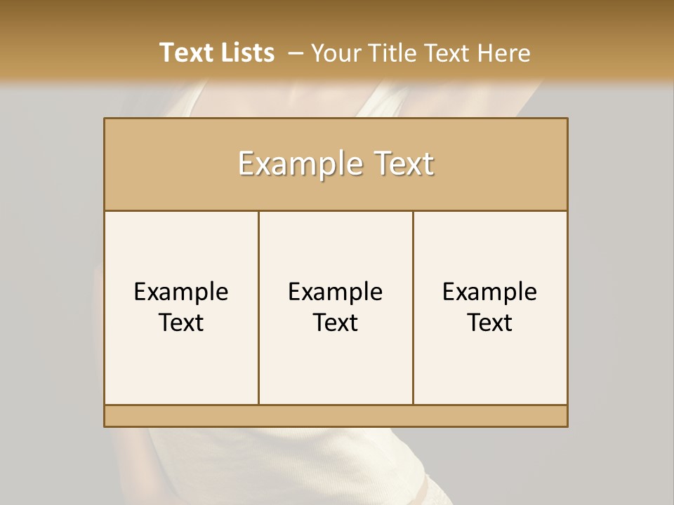 Glamour Fashion Lingerie PowerPoint Template