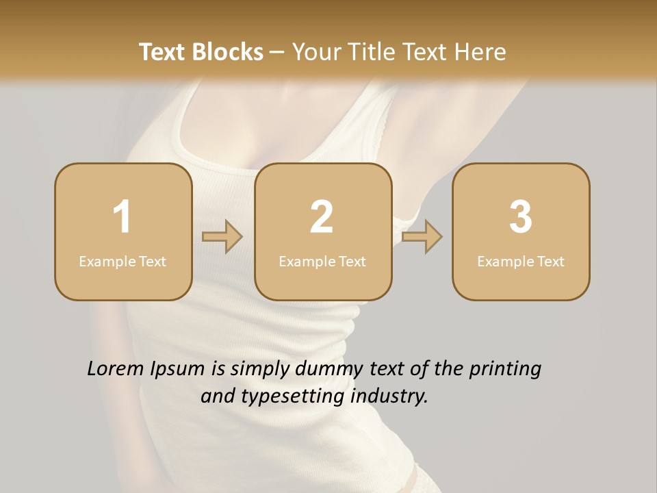 Glamour Fashion Lingerie PowerPoint Template