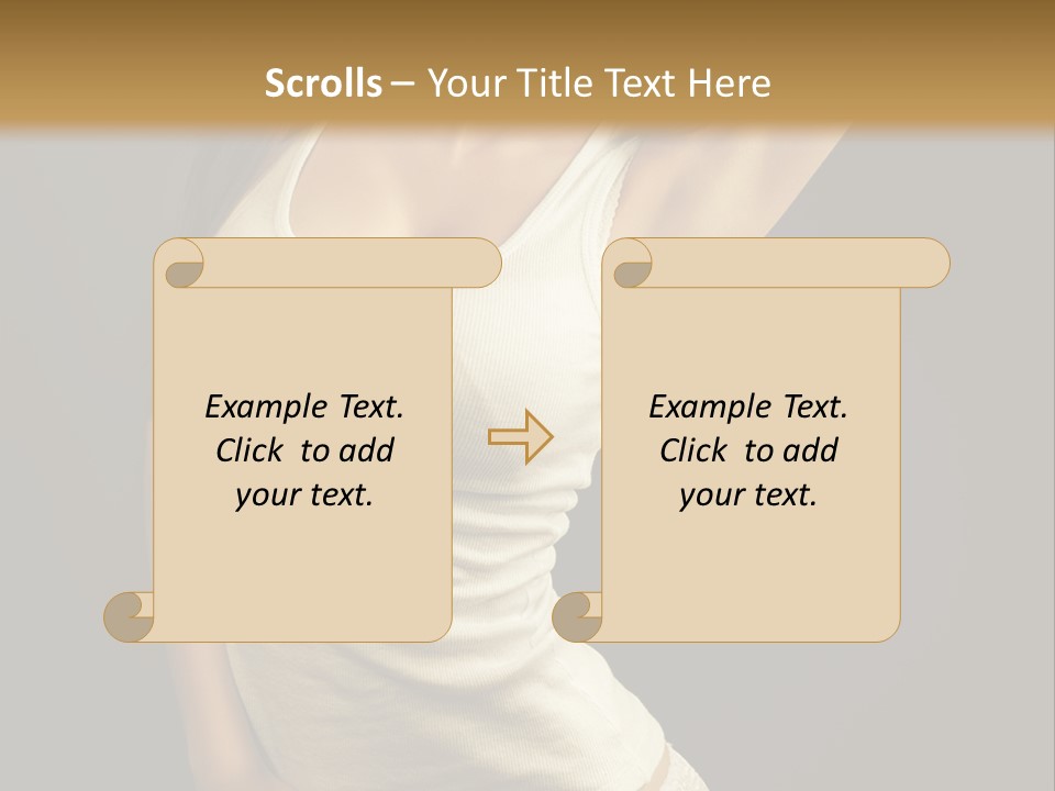 Glamour Fashion Lingerie PowerPoint Template
