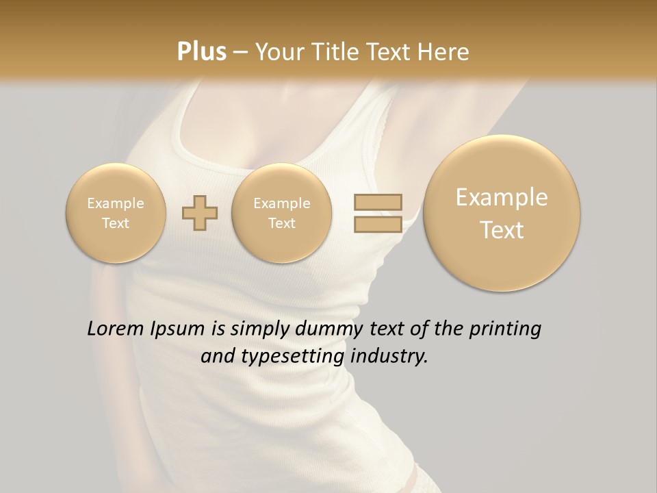 Glamour Fashion Lingerie PowerPoint Template