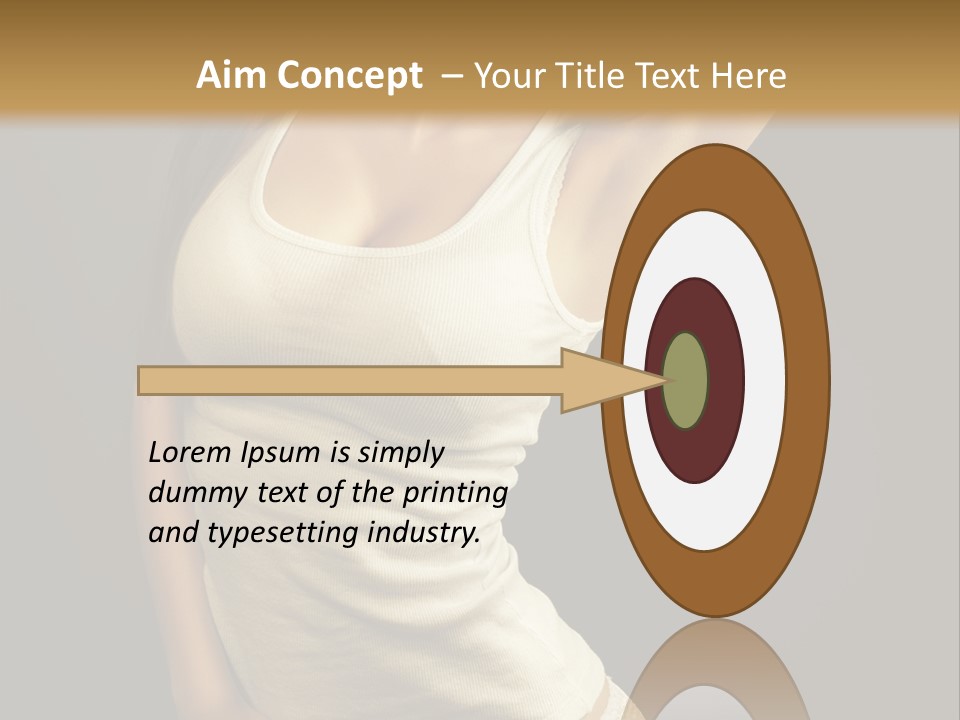 Glamour Fashion Lingerie PowerPoint Template