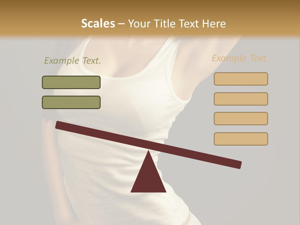 Glamour Fashion Lingerie PowerPoint Template