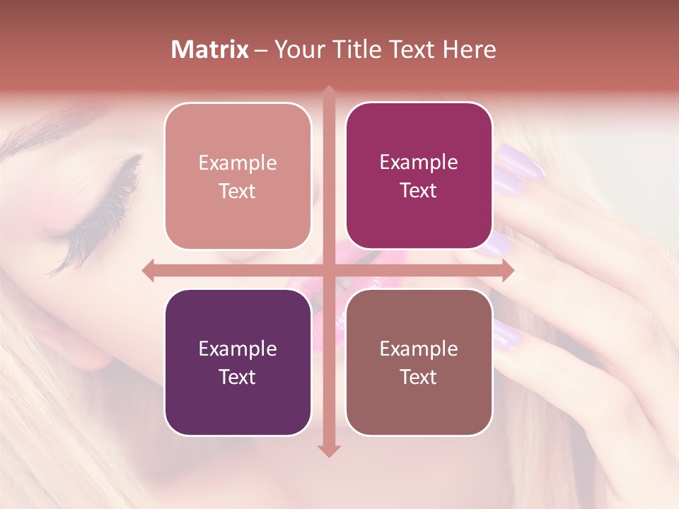 Fashion Hair Style PowerPoint Template