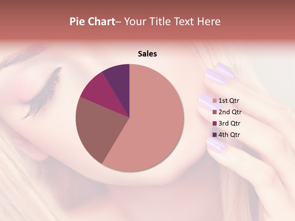 Fashion Hair Style PowerPoint Template