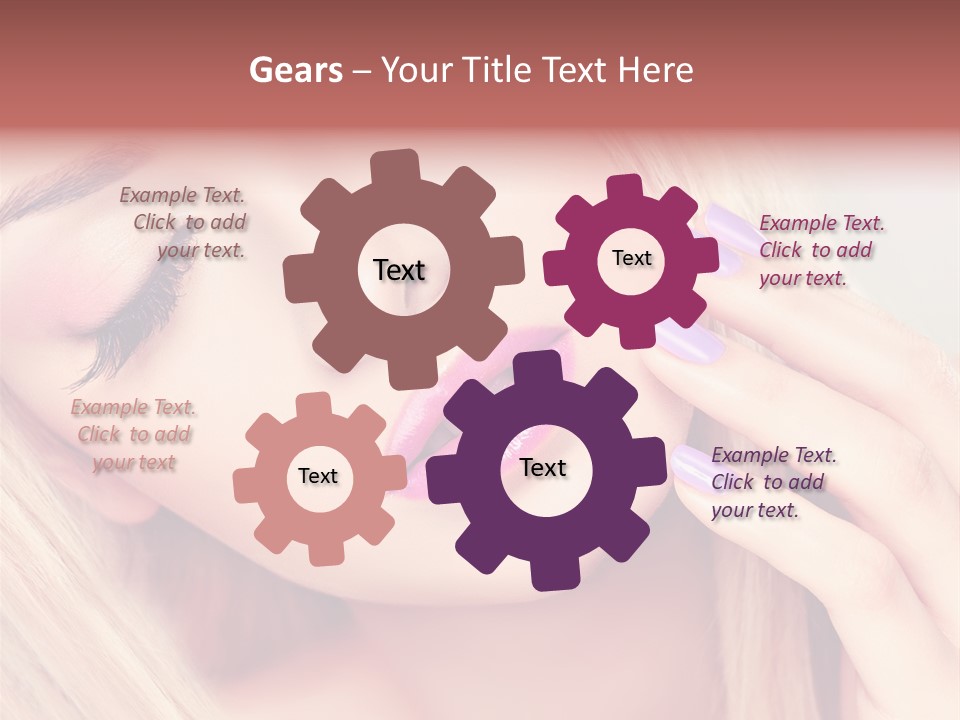 Fashion Hair Style PowerPoint Template