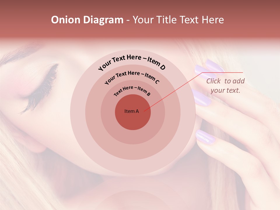 Fashion Hair Style PowerPoint Template